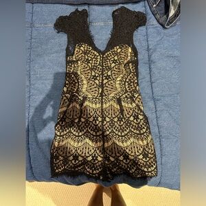 Teen Angel Lace Romper
